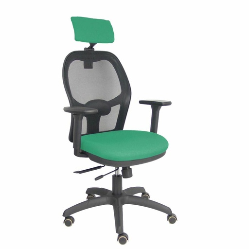 Office Chair with Headrest Piqueras y Crespo B3DRPCR Emerald Green