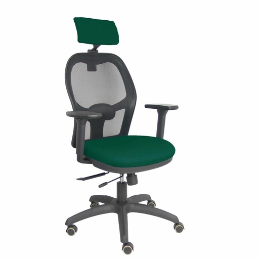 Silla de Oficina con Cabecero Piqueras y Crespo B3DRPCR Verde oscuro