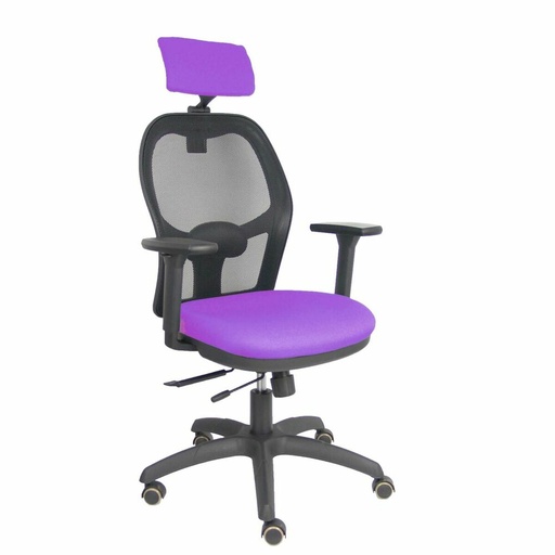 Silla de Oficina con Cabecero Piqueras y Crespo B3DRPCR Lila