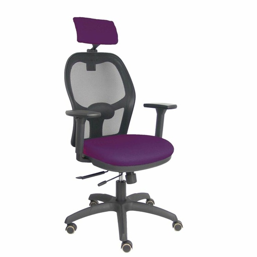 Silla de Oficina con Cabecero Piqueras y Crespo B3DRPCR Morado