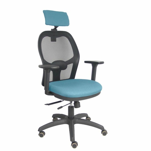 Silla de Oficina con Cabecero Piqueras y Crespo B3DRPCR Azul cielo