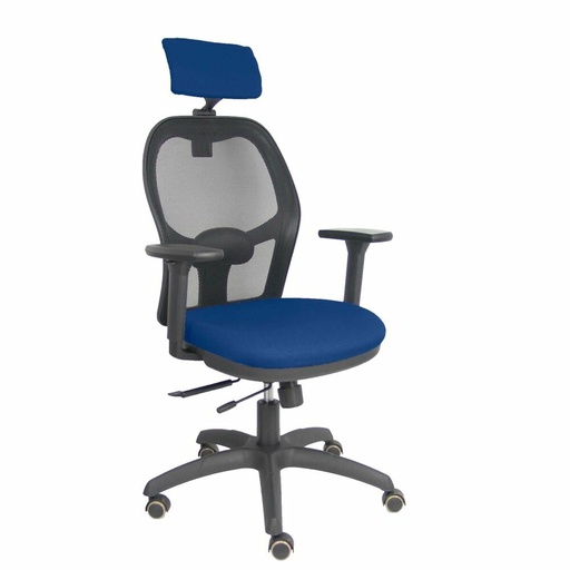 Silla de Oficina con Cabecero Piqueras y Crespo B3DRPCR Azul marino