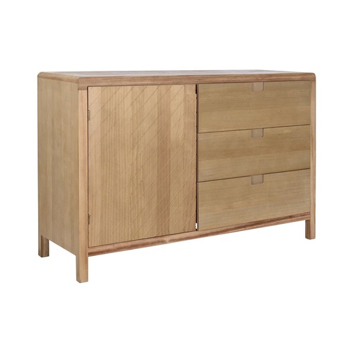 Sideboard DKD Home Decor Light brown Pinewood MDF Wood 120 x 40 x 80 cm