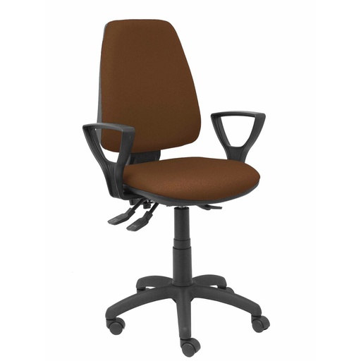 Silla de Oficina Piqueras y Crespo 463B8RN Marrón oscuro