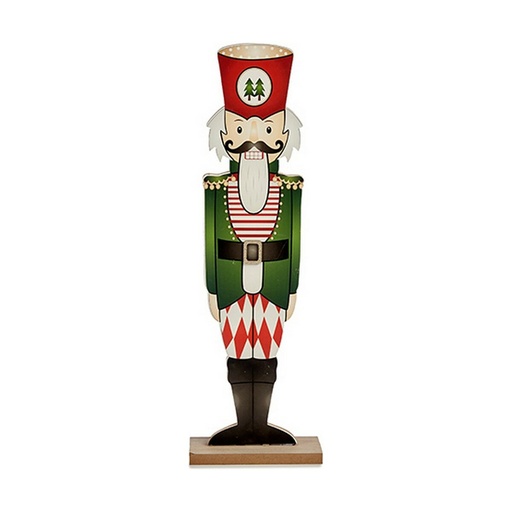 Nutcracker Krist+ 19XD35233 White Black Red Green Wood 10 x 60 x 19 cm Nutcracker