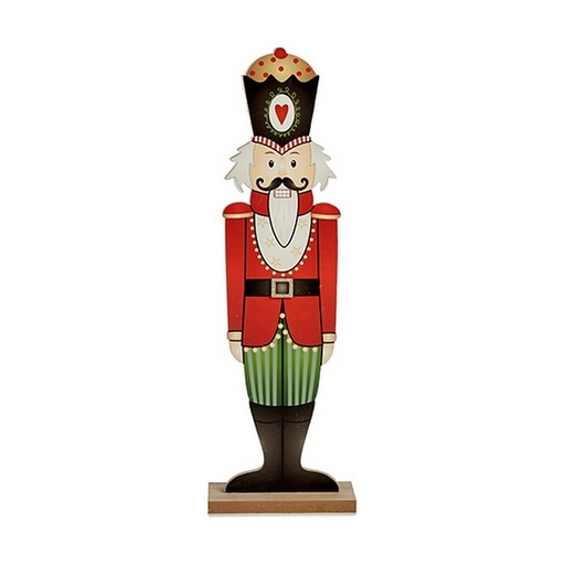 Nutcracker Krist+ 19XD35241 White Black Red Green Wood 10 x 60 x 19 cm Nutcracker