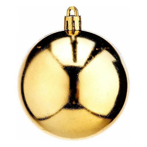 Bolas de Navidad Krist+ 00464-4 Dorado PVC Ø 7 cm 12 Unidades