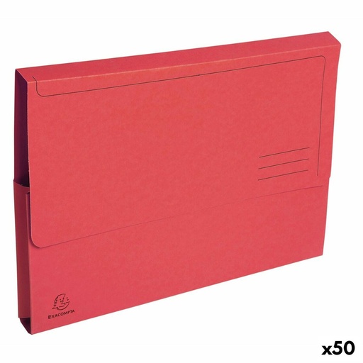 Subcarpeta Exacompta Forever Rojo A4 50 Piezas