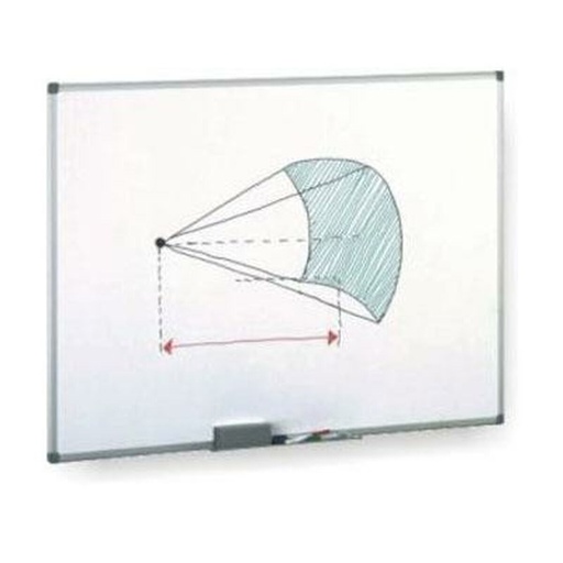 Pizarra blanca Faibo 12 x 24 cm 122 X 244 cm