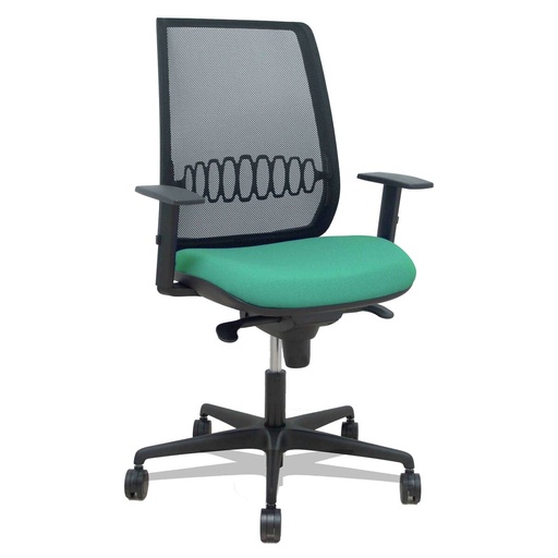 Silla de Oficina Alares Piqueras y Crespo 0B68R65 Verde Esmeralda