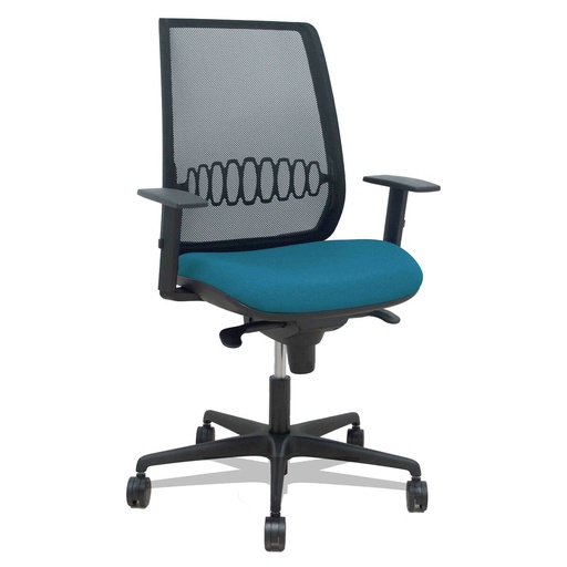 Silla de Oficina Alares Piqueras y Crespo 0B68R65 Azul Verde petróleo