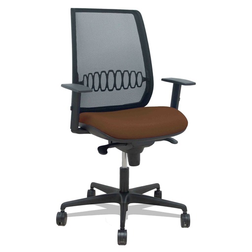 Silla de Oficina Alares Piqueras y Crespo 0B68R65 Marrón oscuro