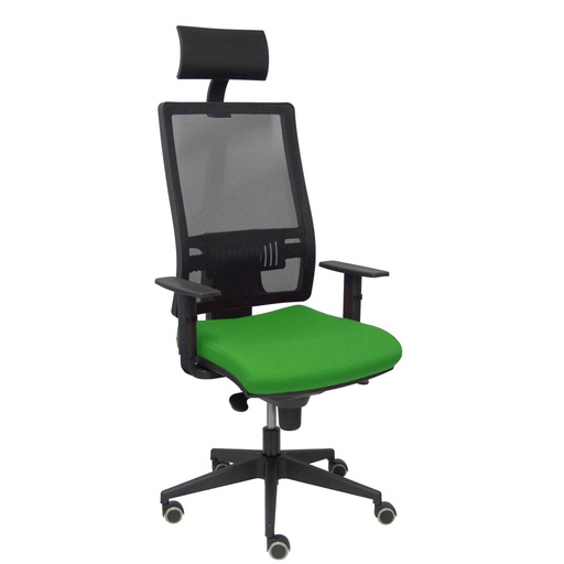 Office Chair with Headrest Horna Piqueras y Crespo SBALI15 Green