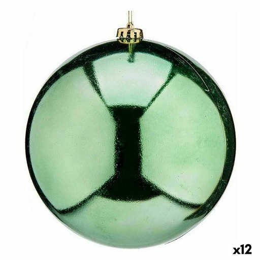 Bola de Navidad Krist+ 00844 Verde Plástico (12 Unidades)
