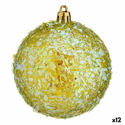 Set de Bolas de Navidad Krist+ 00990-4 Verde Plástico (12 Unidades)