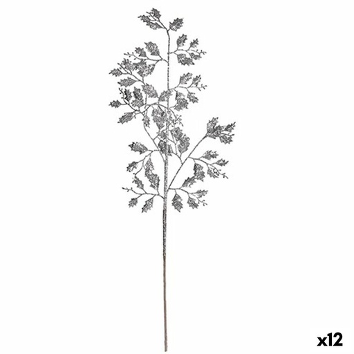 Rama Krist+ K19121060-5 Plateado Purpurina 41 x 75 x 2,5 cm (12 Unidades)