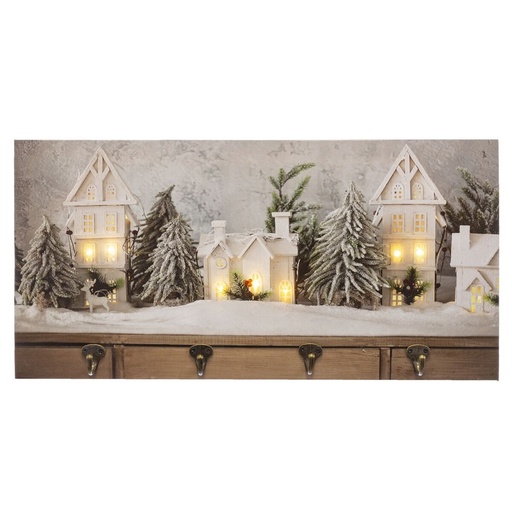 Lighting decoration Multicolour Christmas 60 x 30 x 1,8 cm