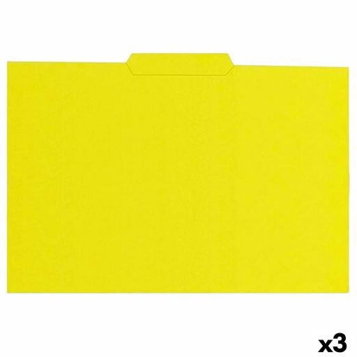 Subcarpeta Elba Gio Amarillo A4 50 Piezas (3 Unidades)