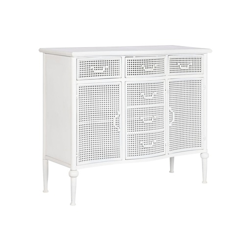 Aparador Home ESPRIT Blanco Metal 101 x 42 x 85 cm