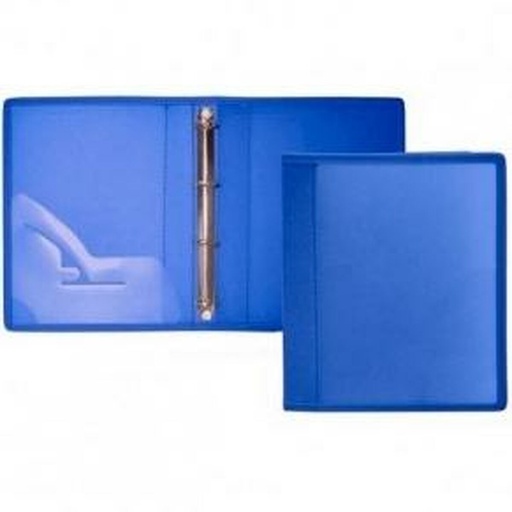 Carpeta de anillas Office Box Azul