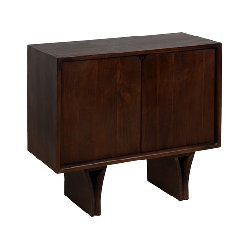 Occasional Furniture Brown Acacia 90 x 40 x 80 cm