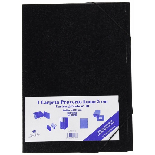 Carpeta Clasificadora Mariola Negro