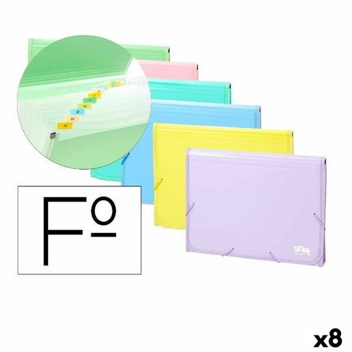 Organiser Folder Carchivo 19268700 (8 Units)
