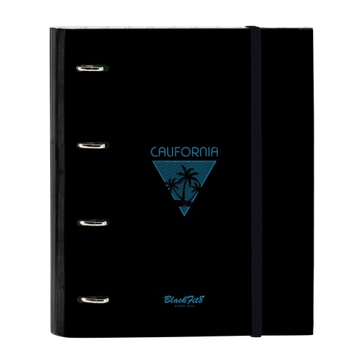 Ring binder BlackFit8 California Blue Black 27 x 32 x 3.5 cm
