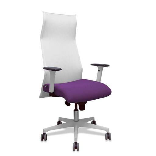 Office Chair Piqueras y Crespo 54BR65G White Purple