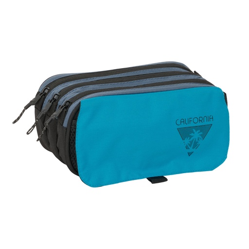 Portatodo BlackFit8 California Azul Negro 21,5 x 10 x 8 cm