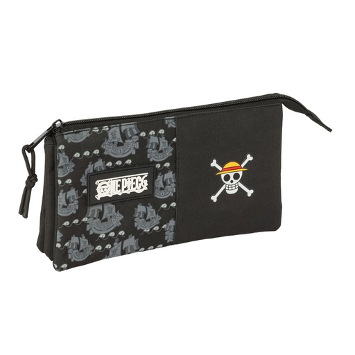Holdall One Piece Pirates Black 22 x 12 x 3 cm