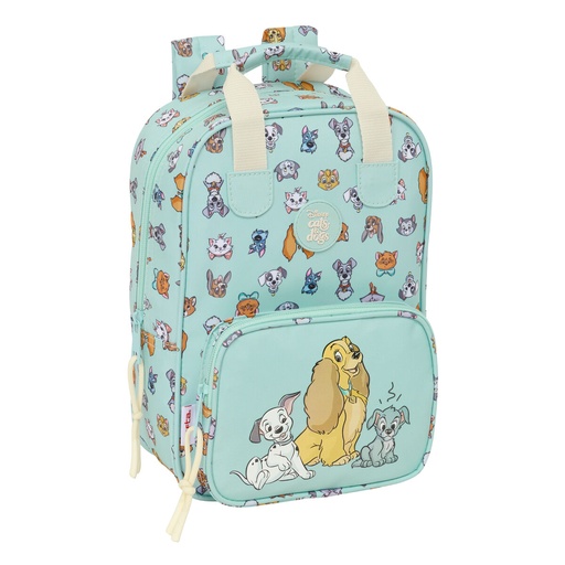 School Bag Disney Blue 20 x 28 x 8 cm