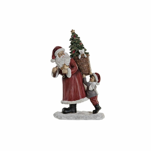 Decorative Figure DKD Home Decor Father Christmas Resin (15 x 11 x 27 cm)