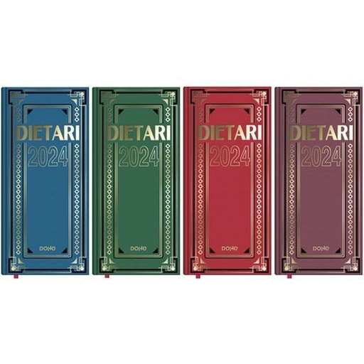 Appointment book DOHE Multicolour 14,5 x 31 cm 2024