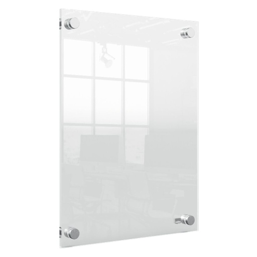 Pizarra blanca Nobo Transparente Acrílico