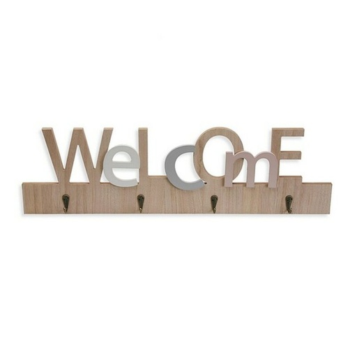 Cuelgallaves Welcome Versa Madera MDF 4 x 18 x 59,5 cm
