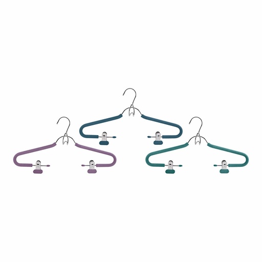 Percha Mondex Espuma 39 cm Pinzas