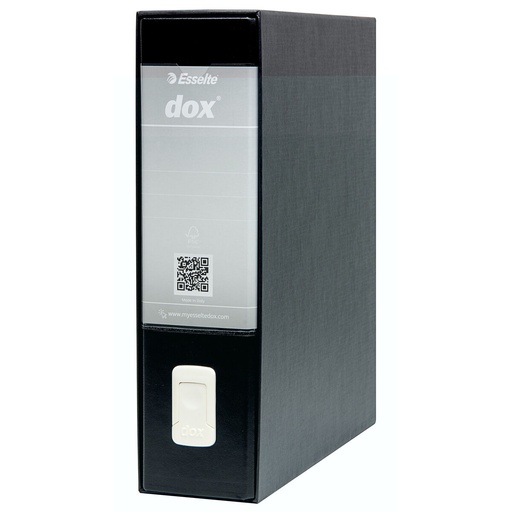 Refillable storage binder Rexel Dox 1 Black A4