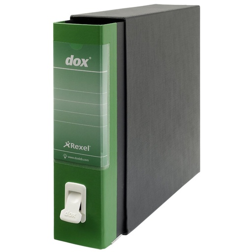 Archivador rellenable Rexel Dox 1 Verde A4