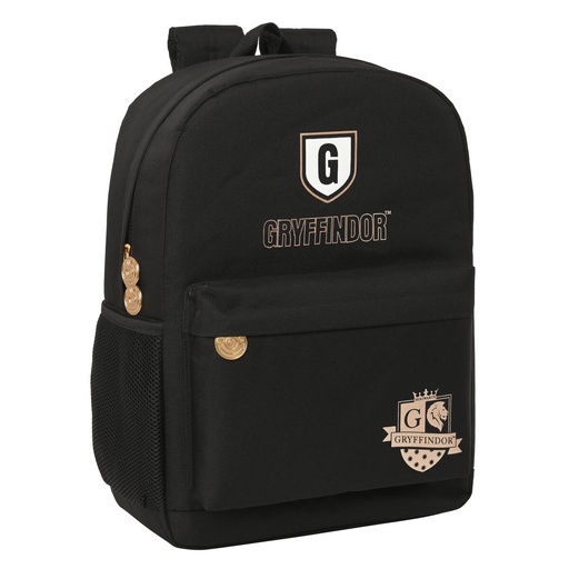 School Bag Harry Potter Bravery Black 32 x 43 x 14 cm