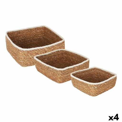 Basket set Privilege   wicker 17 cm 3 Pieces