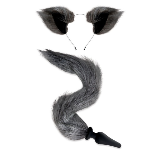 Plug Anal Whipsmart Gris Multicolor