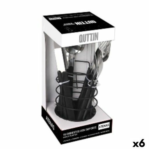 Cubertería Quttin Atenas (6 Unidades)