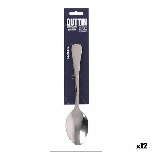 Dessert spoon Quttin Classic 3 Pieces (12 Units)