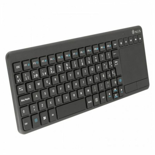 Teclado Inalámbrico NGS TV Warrior Negro Qwerty Español