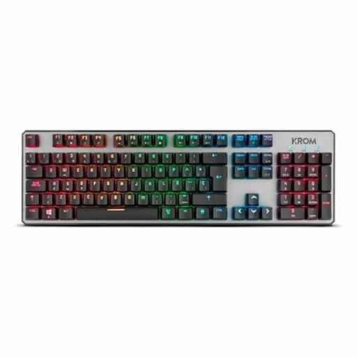 Teclado Krom NXKROMKRNL Negro Qwerty Español