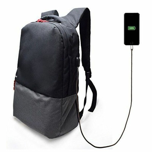 Mochila para Portátil y Tablet Ewent EW2529 Negro Gris 17" 17,3"