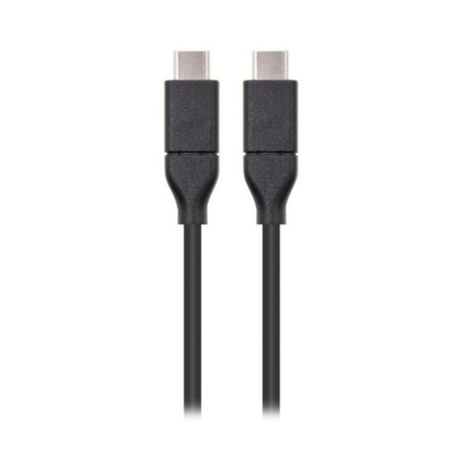 Cable USB-C 3.1 NANOCABLE 10.01.4101 Negro (1 m)