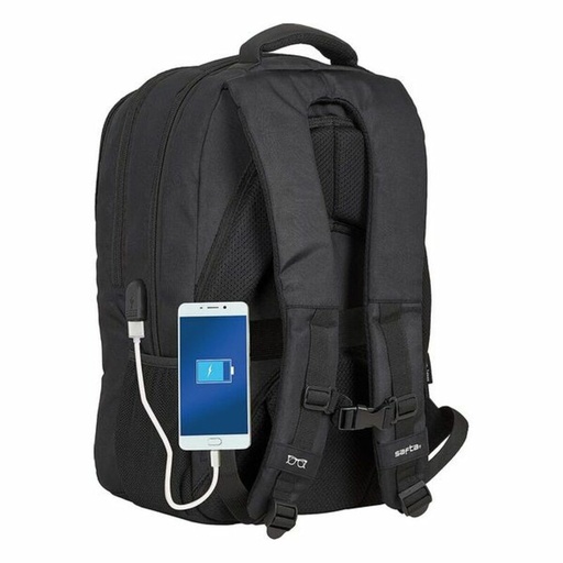 Mochila para Portátil y Tablet con Salida USB Business (30 x 43 x 16 cm)