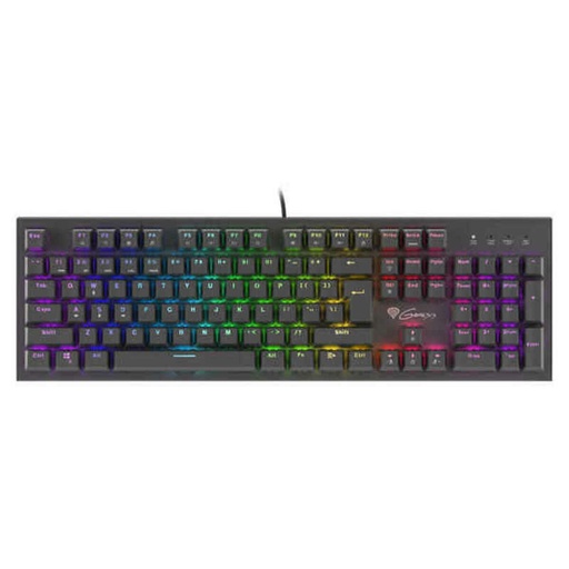 Teclado Gaming Genesis NKG-1721 Negro Qwerty Español